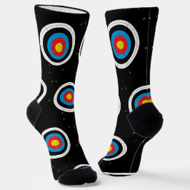 Ziele und Pfeile für Bogenschießen von Hintern Socken