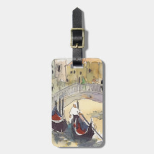 Ziele Venedig Plein Air Gondelfahrt Gepäckanhänger