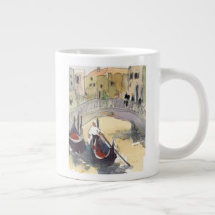 Ziele Venedig Plein Air Gondelfahrt Jumbo-Tasse