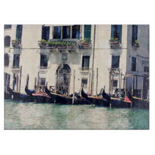 Ziele Venedig Ufer Fotografie Schneidebrett