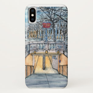 Ziele Wasserfarben alter Metroeingang Case-Mate iPhone Hülle