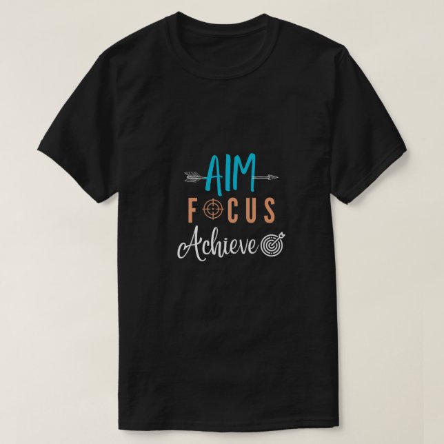 Zielerreichung T-Shirt (Design vorne)