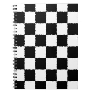 Zielflagge-Notizbuch Notizblock