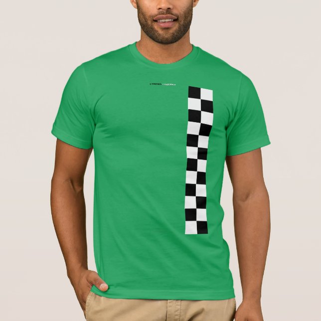 Zielflagge T-Shirt (Vorderseite)