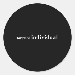 Zielgruppe Runder Aufkleber