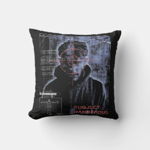 Zielorientiert - Design von Techno-Brutalist Stree Kissen