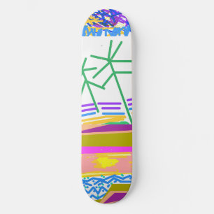 Zielort Feierlich Abstrakt Skateboard