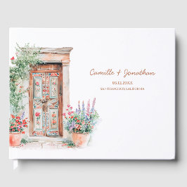 Zielort Rustikale Hochzeit Gästebuch