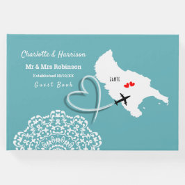 Zielort Zante griechische Hochzeit Gästebuch