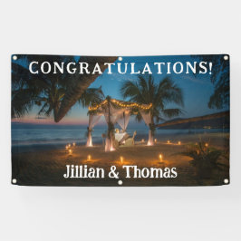 Zielparadies - Hochzeit Banner