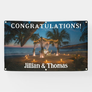 Zielparadies - Hochzeit Banner