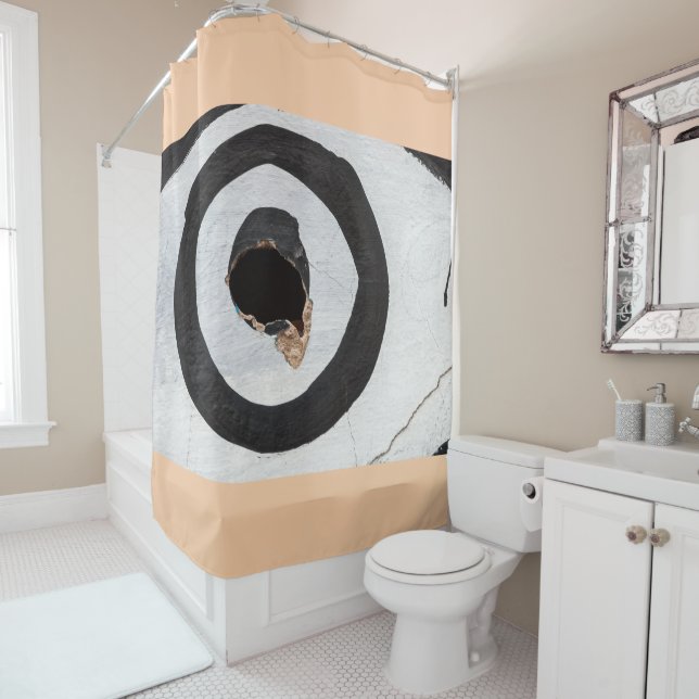 Zielreißvorhang Duschvorhang (Beispiel)