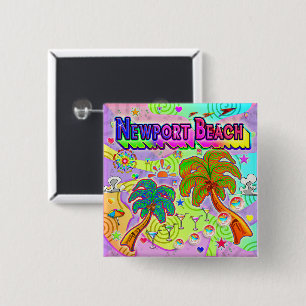 Zielschaltfläche für Newport Beach-Urlaub Button