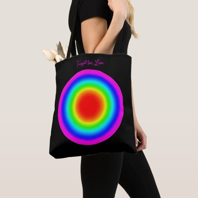 Zielscheibe für Liebe – Pride-Kunst  (Von Nahem)