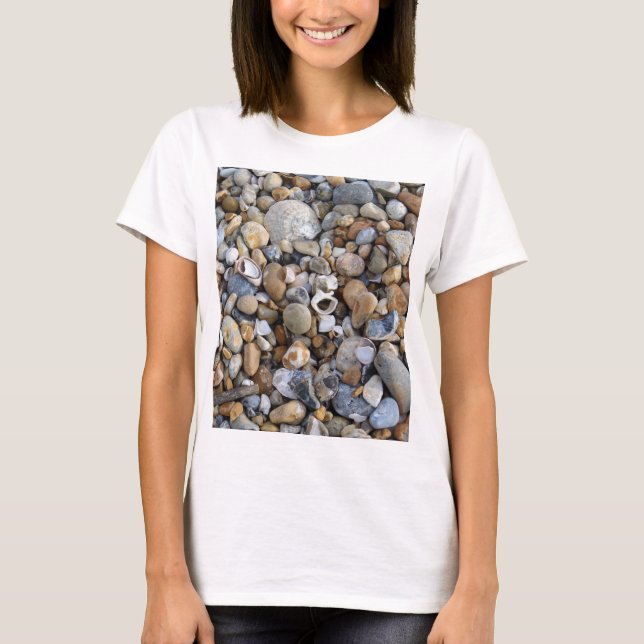 Zielstrand. T-Shirt (Vorderseite)