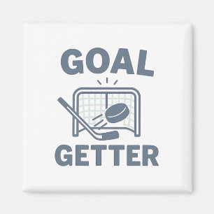 Zielstürmer Hockey Motivation Sportgeschenk Spiele Magnet