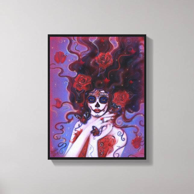 Zieltag des toten Plakatdrucks von Renee Leinwanddruck (Vorderseite)