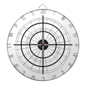 Zielvorgabe-Dartboard Dartscheibe