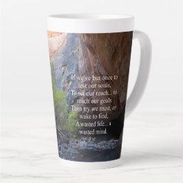 Zielvorgaben Inspiration Milchtasse