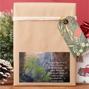 Zielvorgaben Inspiration Rechteckiger Aufkleber