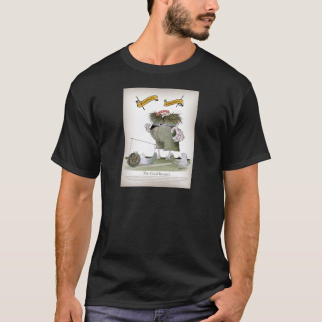 Zielwächter'Rottöne T-Shirt (Vorderseite)