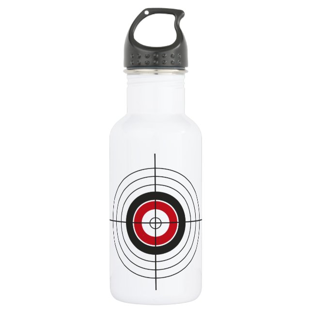 Zielwasserflasche Edelstahlflasche (Vorderseite)