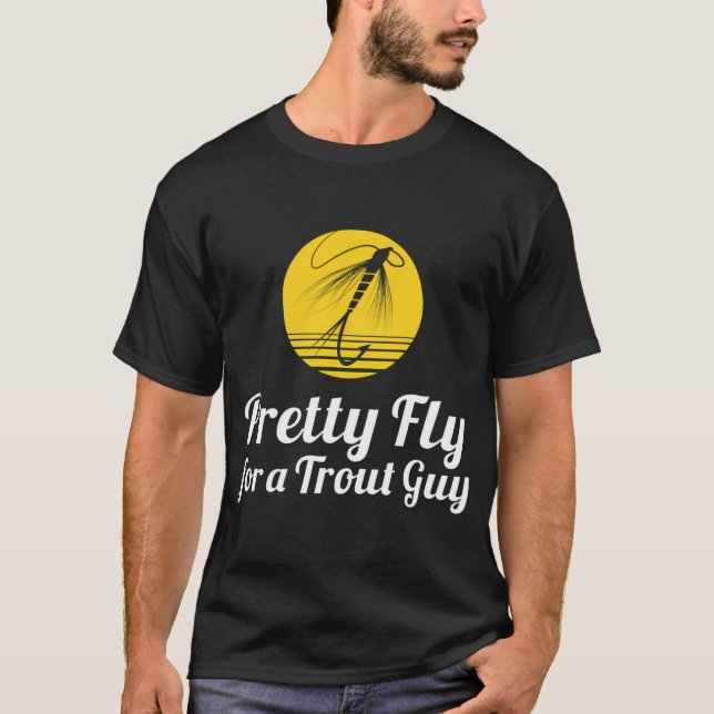 Ziemlich cool - Forellenangeln T-Shirt (Vorderseite)