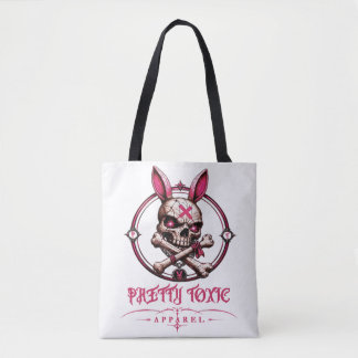 Ziemlich giftiger Totenkopf-Hase Damen Pastel Goth