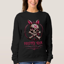 Ziemlich giftiger Totenkopf-Hase Dark Aesthetic St
