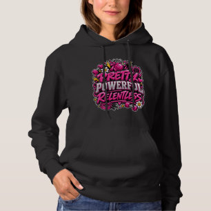 Ziemlich Mächtiges Unerbittliches Rosa Fitnessstud Hoodie