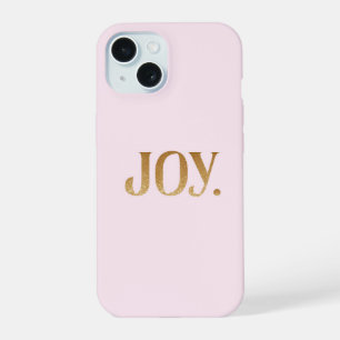 Ziemlich süßes Rosa mit falschem goldenen Glitter- iPhone 15 Hülle