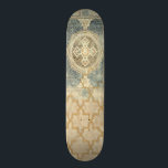 Zierband mit Verziert geometrischer Gestaltung Skateboard<br><div class="desc">Dieses verzierte geometrische Design ist zwar nicht so stark wie das der Pythagoras beteiligt,  aber dennoch faszinierend für diesen Zierteppich. Das Motiv hat das Gefühl der Antike,  und kann ein großes Geschenk für alle,  die den Anblick der verzierten Fliesen Arbeit schätzen.</div>