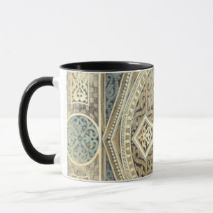 Zierband mit Verziert geometrischer Gestaltung Tasse