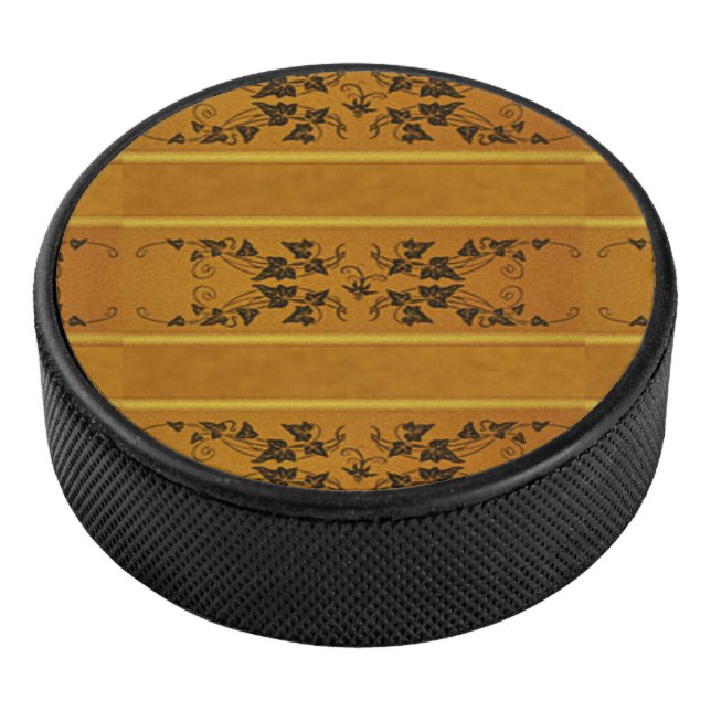 Zierbraun Eishockey Puck (3/4)