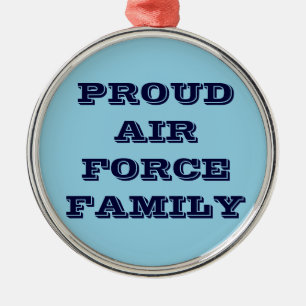 Zierflugzeugfamilie Ornament Aus Metall