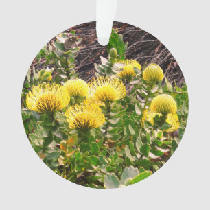 Ziergegend Pincushion Yellow Bird #1 Ornament