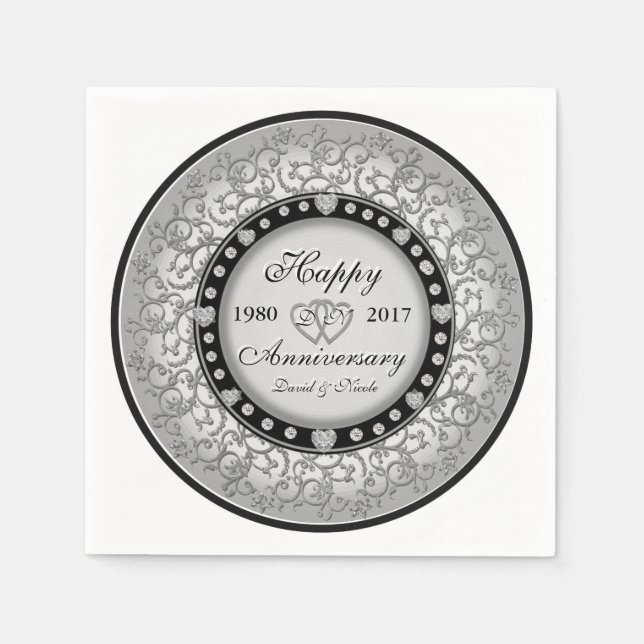 Ziergegenstand Serviette (Vorderseite)