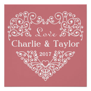 Zierheft-individuelles Textposter Poster