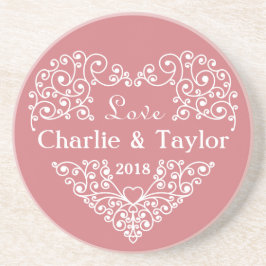 Zierherz-Untersetzer Untersetzer