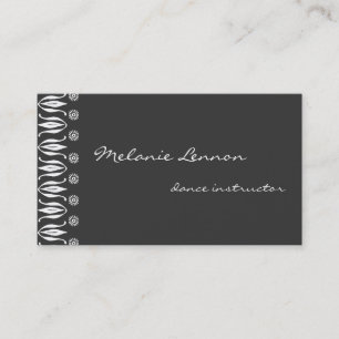 Zierkante Links Visitenkarte