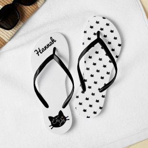 Zierkatzen Musterkatzenmutter Flip Flops