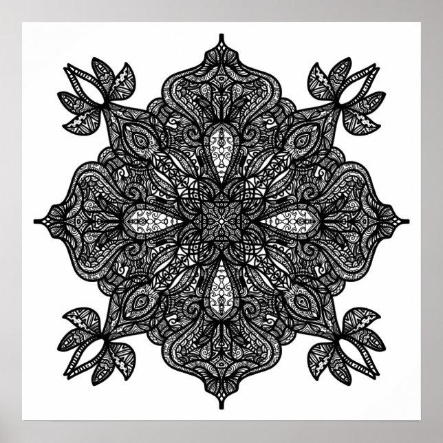 Zierkunst (kleine Größe $ 12,80) Poster (Vorne)
