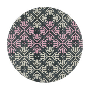 Zierlich Vintag: Nahtloses elegantes Design. Schneidebrett