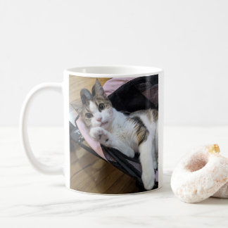 Zierliche Puppe im rosa Kinderwagen-Classic 11 oz Kaffeetasse