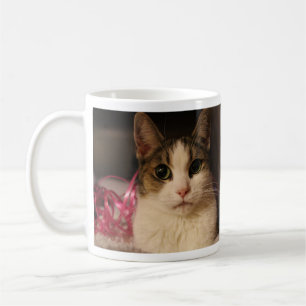 Zierliche Puppe-Rosa Band Edition Tasse (mit Text)