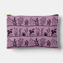 Zierliche Wiese Minimal Schwarz Botanische Silhoue