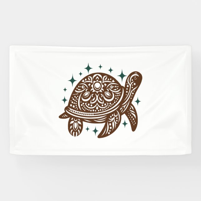 Ziermeerschildkröte Banner (Horizontal)