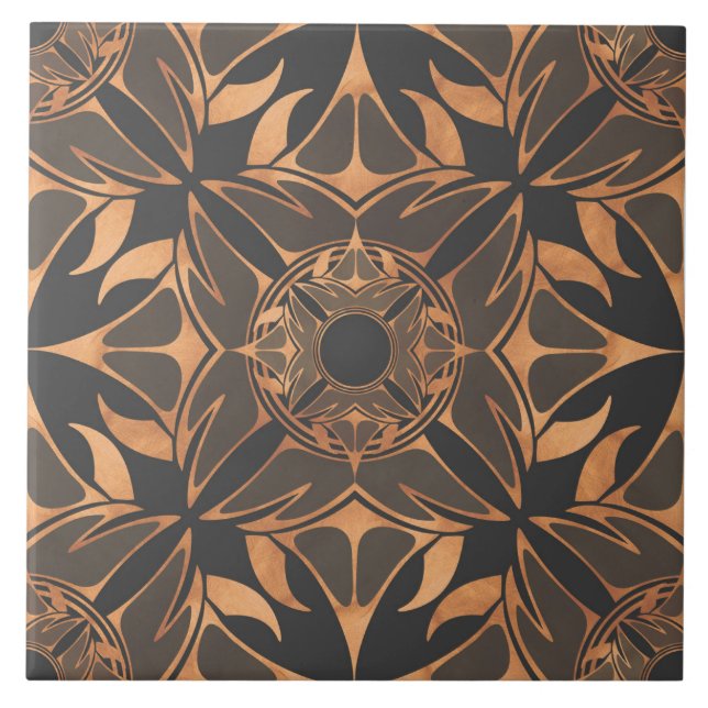 Ziermuster, abstrakt, elegant fliese (Vorderseite)