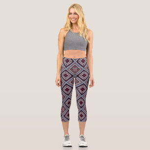 Ziermuster Capri Leggings