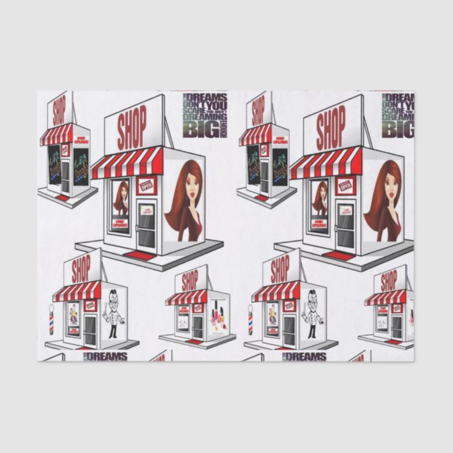 Ziernägel Seidenpapier (Vorderseite)